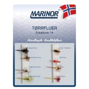 Marinor Tørrfluer Enkelkrok 14