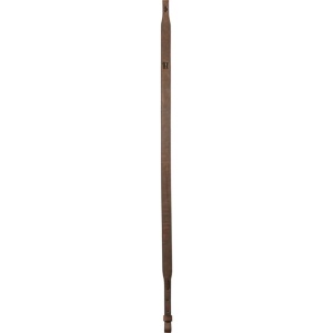 Harkila Shotgun sling in leather Dark brown 93 cm