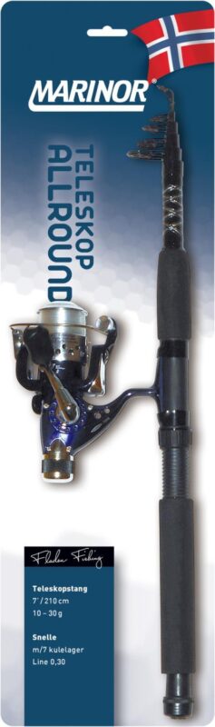 Sølvkroken Fiskesett Teleskop