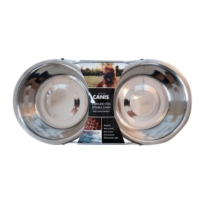 Active Canis Stainless Steel Double Diner